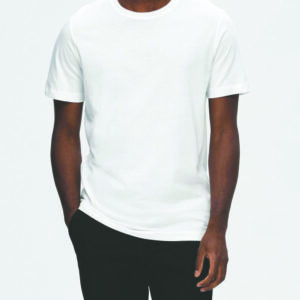 Hvid t shirt til herre