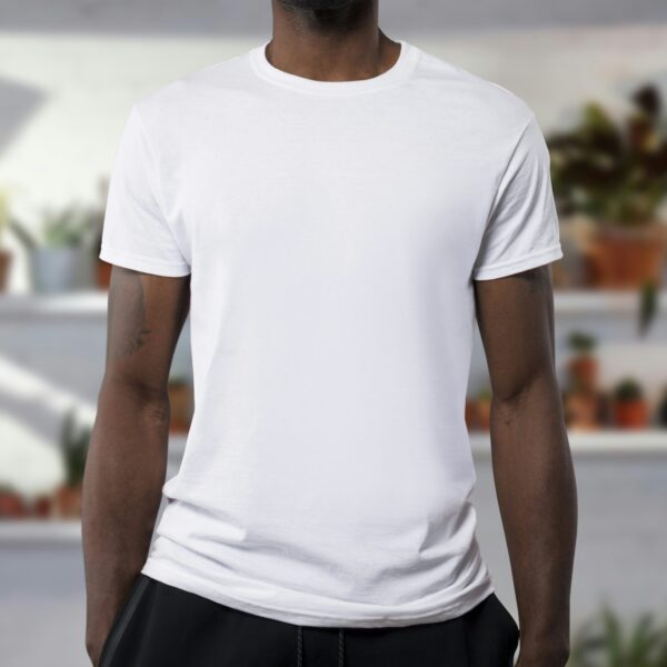 Hvid t shirt til kvinder - Image 2